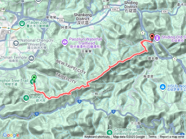 貓空至石碇預覽圖