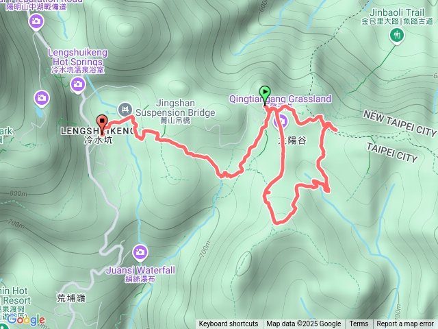 擎天崗環形步道冷擎步道
