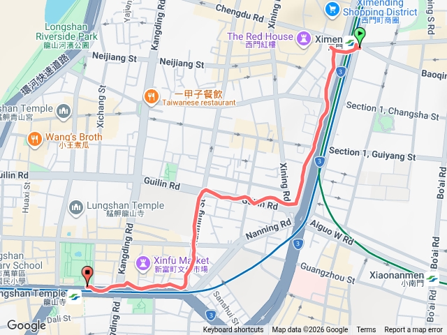 2026臺北健走趣西門町、龍山寺202606201757