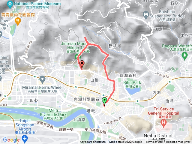 金面山三上三下