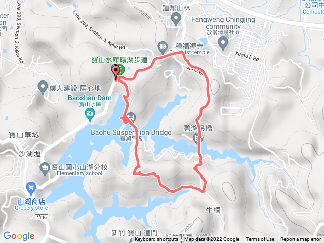 寶山水庫環湖步道