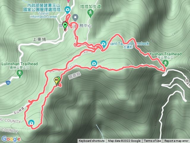 20220316鹿林山-麟趾山-玉山登山口O型