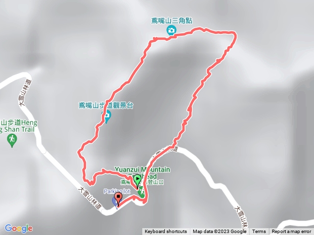 鳶嘴山11/22預覽圖