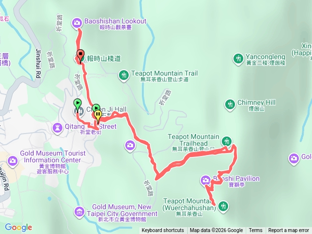 肉腳觀光客之茶壺山、報時山預覽圖