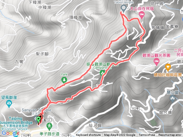 雲嘉五連峰前三峰
