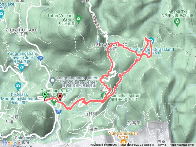 總站/涓絲瀑布/冷水坑/擎天崗O型