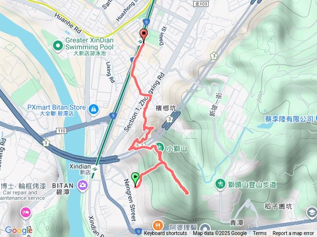 小獅山三峰12亭青山隊慶