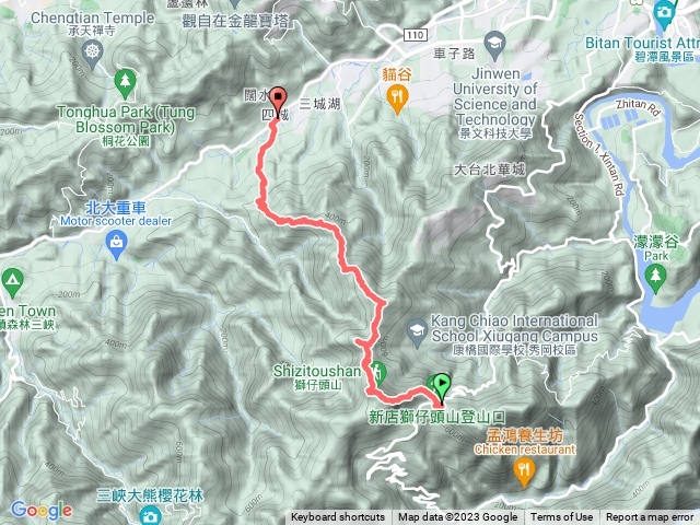 獅仔頭山下錦繡(獅頭山前峰+獅仔頭山+粽串尖+大丘田山+十七寮山)