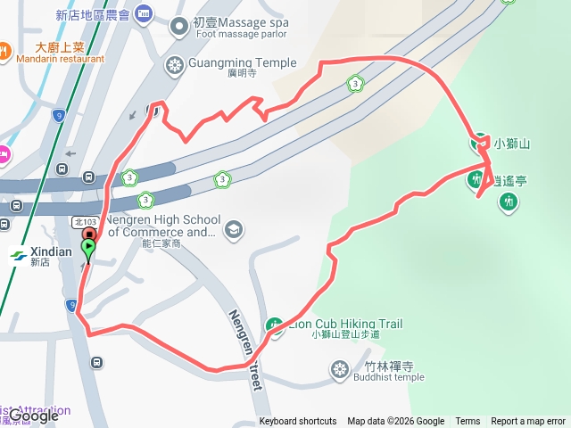 新店小獅頭山步道預覽圖