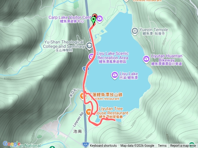 鯉魚潭環潭步道