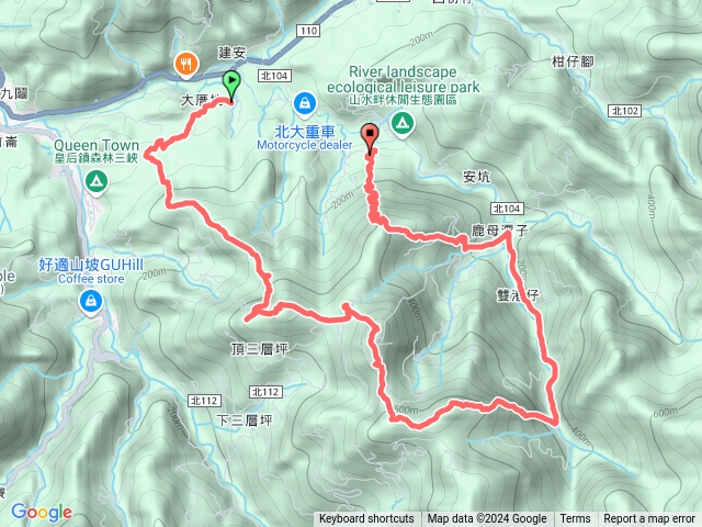 建安六山與鳥嘴四秀健走三峽區