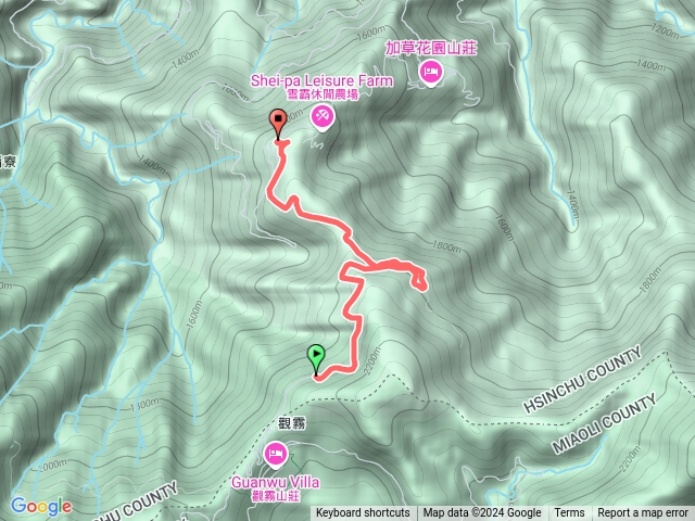 觀霧檜山巨木群步道預覽圖