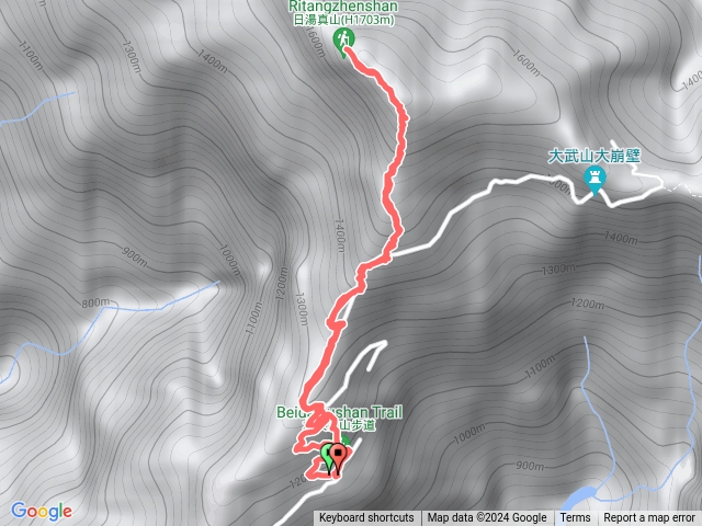 單攻日湯真山（原路回）預覽圖