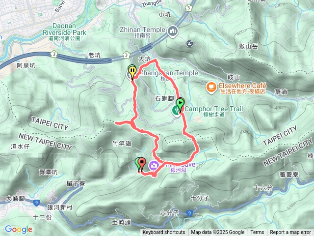 2025微笑山線大縱走尋寶集章任務微笑山線：【二格山系】銀河洞越嶺段20250807152813