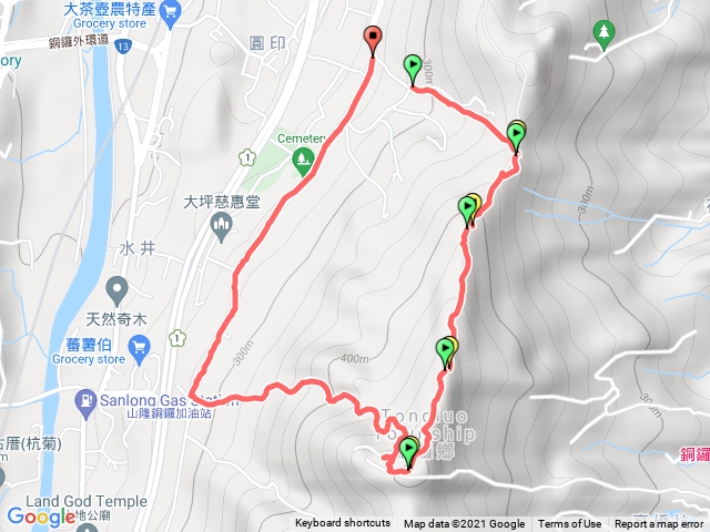 雙峰山小O 型（草寮-雙峰北峰-雙峰山-草寮