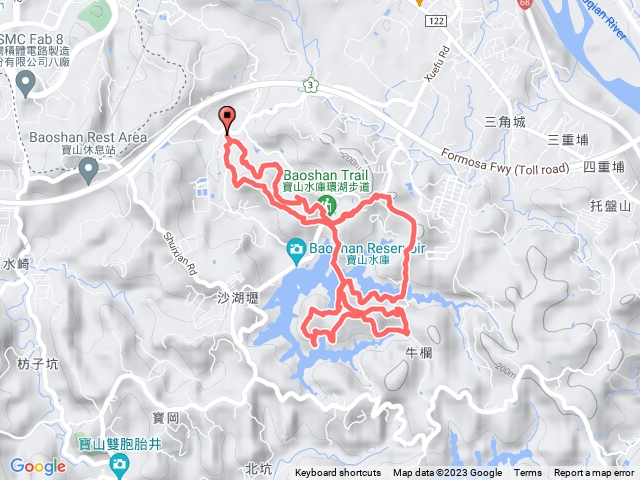 寶山水庫十連峰