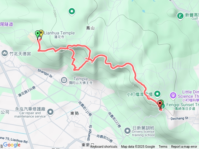 鳳崎落日步道