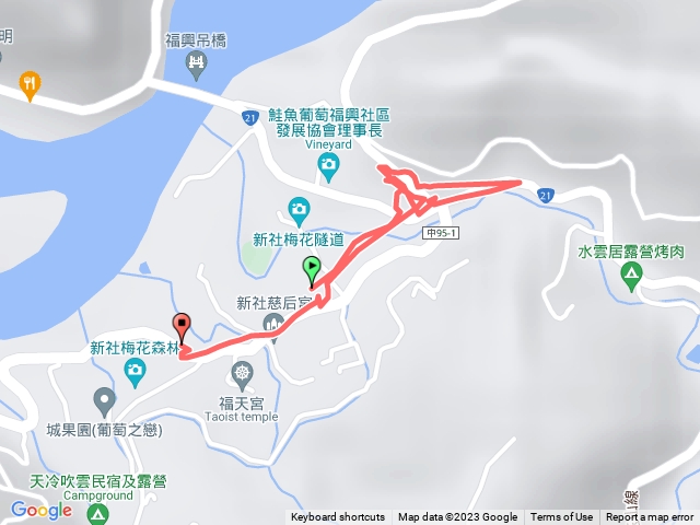 1120122新社白冷圳步道