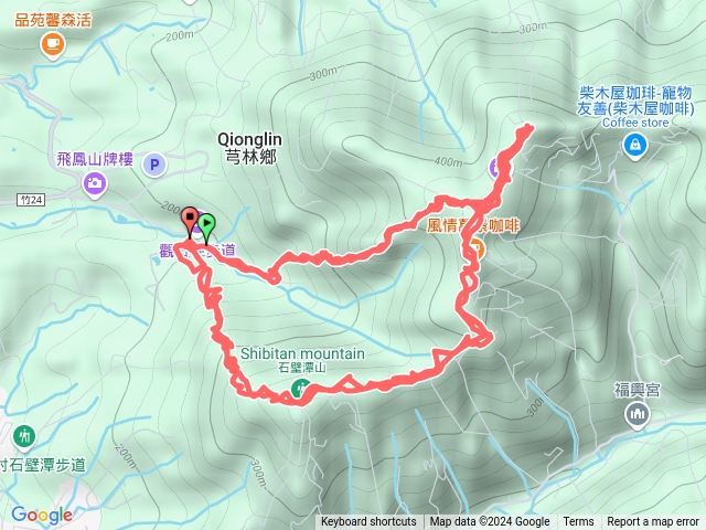 飛鳳山中坑山O形走預覽圖