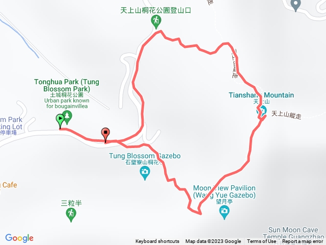 上天山O型路線