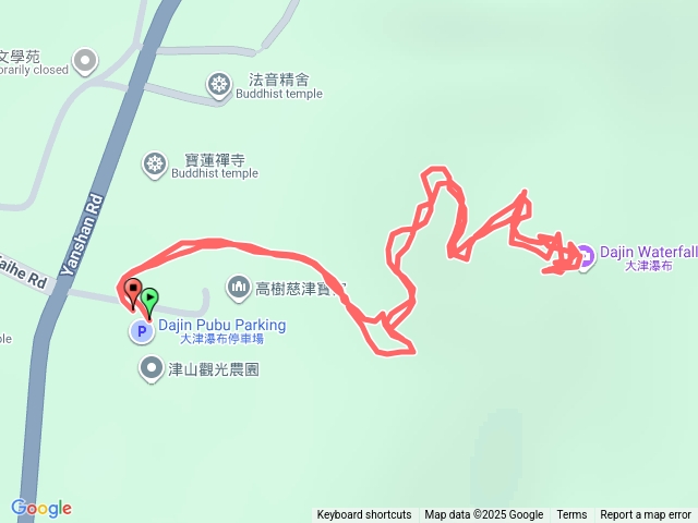 20250927大津瀑布歩道健行之旅