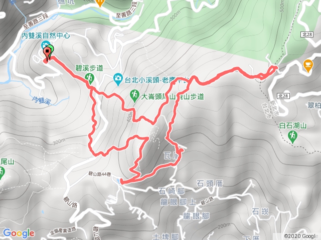 小溪頭環狀步道pro,繞經大崙頭山-界寮縱走-碧山