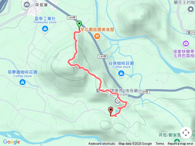 荷苞山→地母廟
