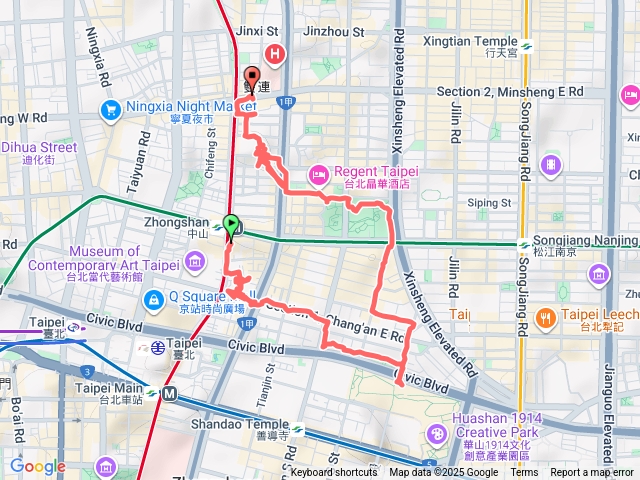 中山綠地人文行走導覽