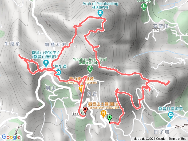 觀音山10連峰縱走