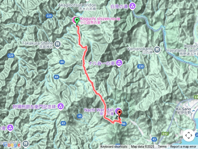 熊野古道大雲取越（小口-那智山）