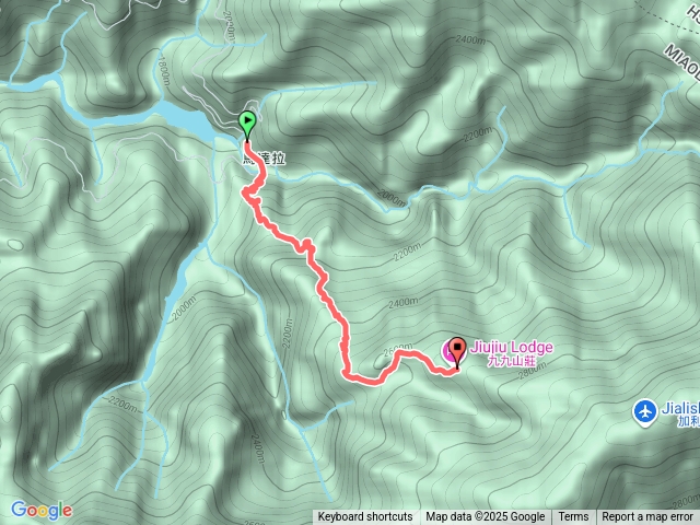 馬達拉溪登山口到九九山莊1141013