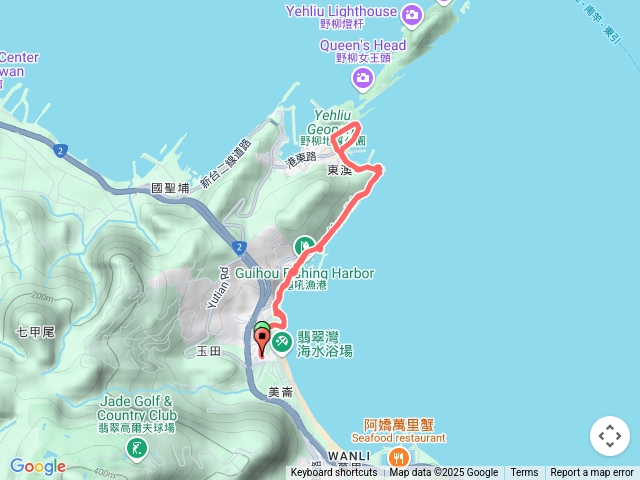 翡翠灣,野柳晨跑