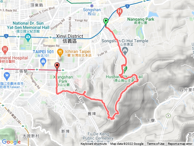 後山埤-虎山-象山-象山站