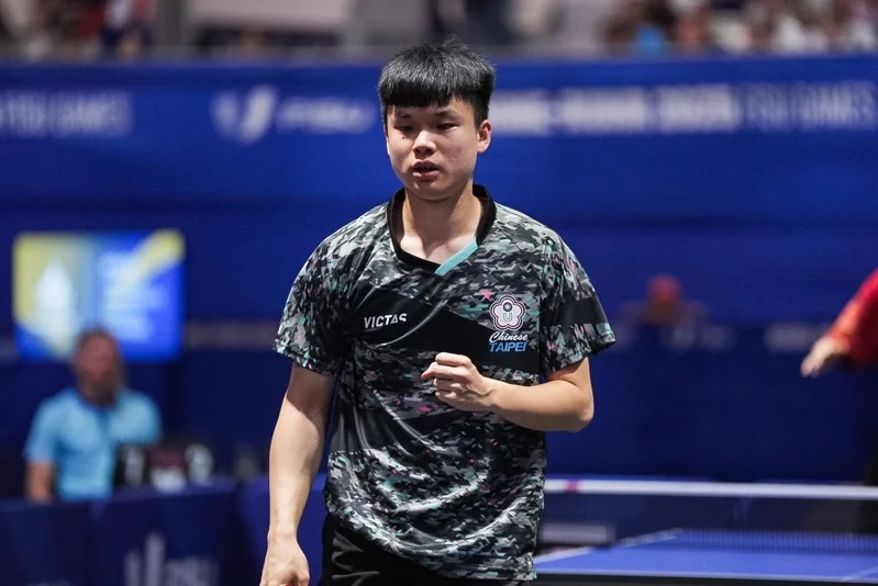 【世大運】馮翊新獨拿 2 點 桌球男團過中國高牆奪隊史首金