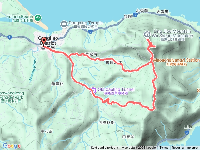 靈鷲山-隆隆山-三叉峰