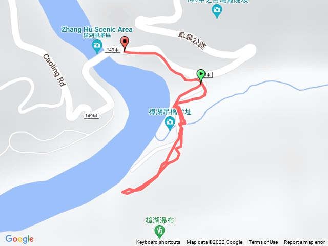 樟湖風景區遺跡