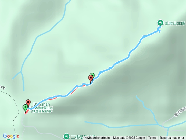 綠豆湯鞍部上筆架山預覽圖