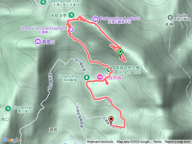 鼎湖大棟山步道預覽圖