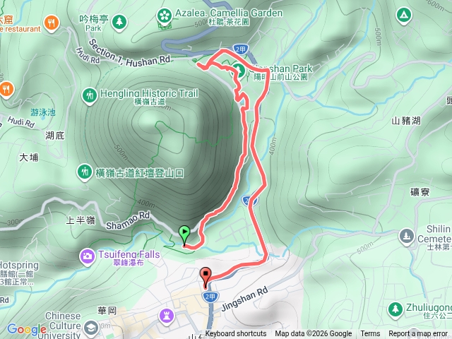 紗帽路磺溪小徑