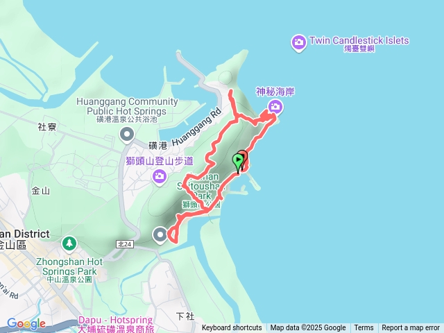 20250105獅頭山公園步道