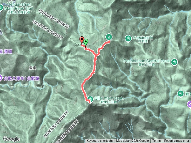D2成功山屋-奇萊主峰-奇萊北峰-成功山屋預覽圖