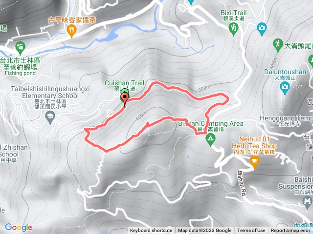 大崙尾山登山口