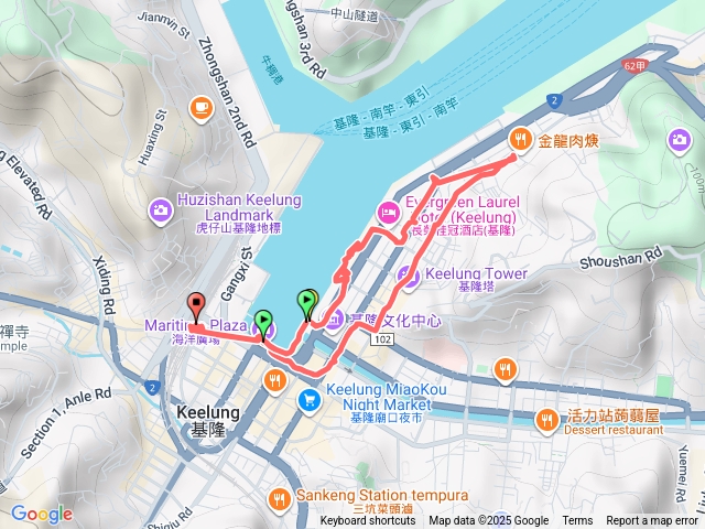 基隆市區散策預覽圖