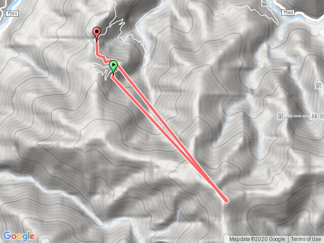 高島縱走20201114