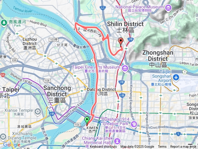 河濱自行車道預覽圖