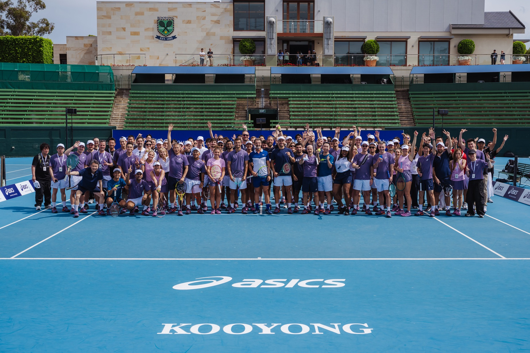 【品牌動態】ASICS 網球高峰會於墨爾本登場！ Djokovic頂尖選手齊聚一堂 見證全球網球新篇