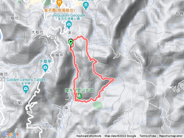 貂山古道.燦光寮古道O型