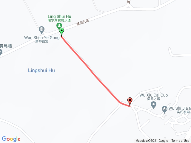 金門陵水湖賞鳥步道