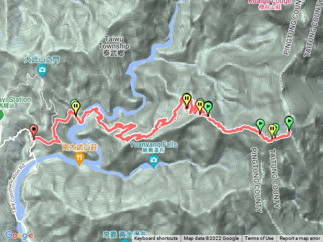 南大武山(佳興林道)