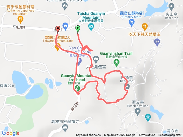 大社觀音山步道